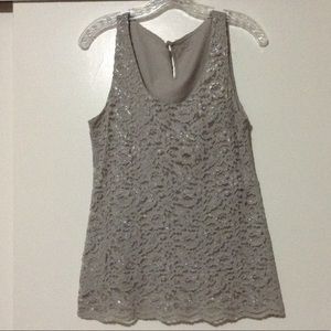 LOFT lace tank